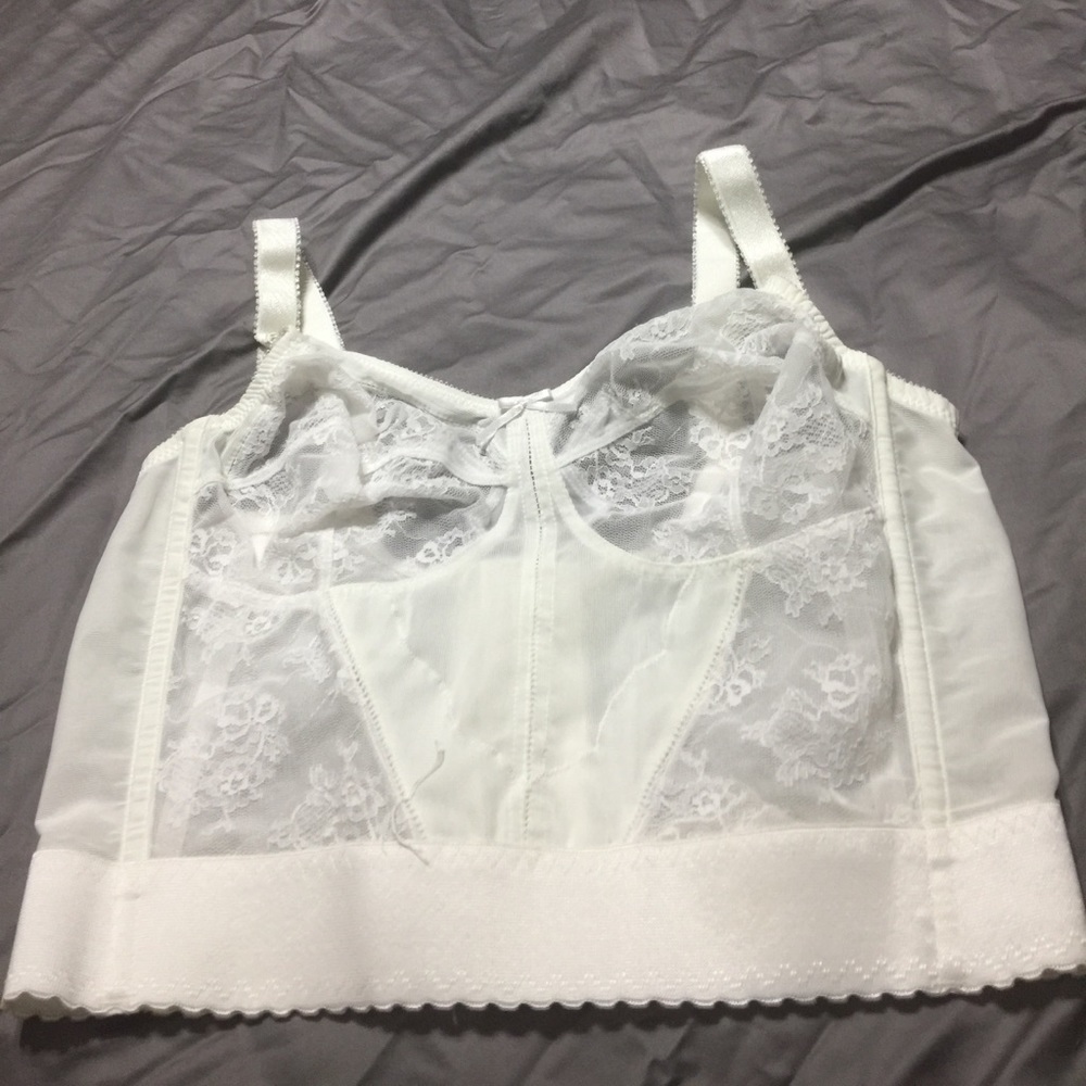Bali White Corset 38C-NWOT